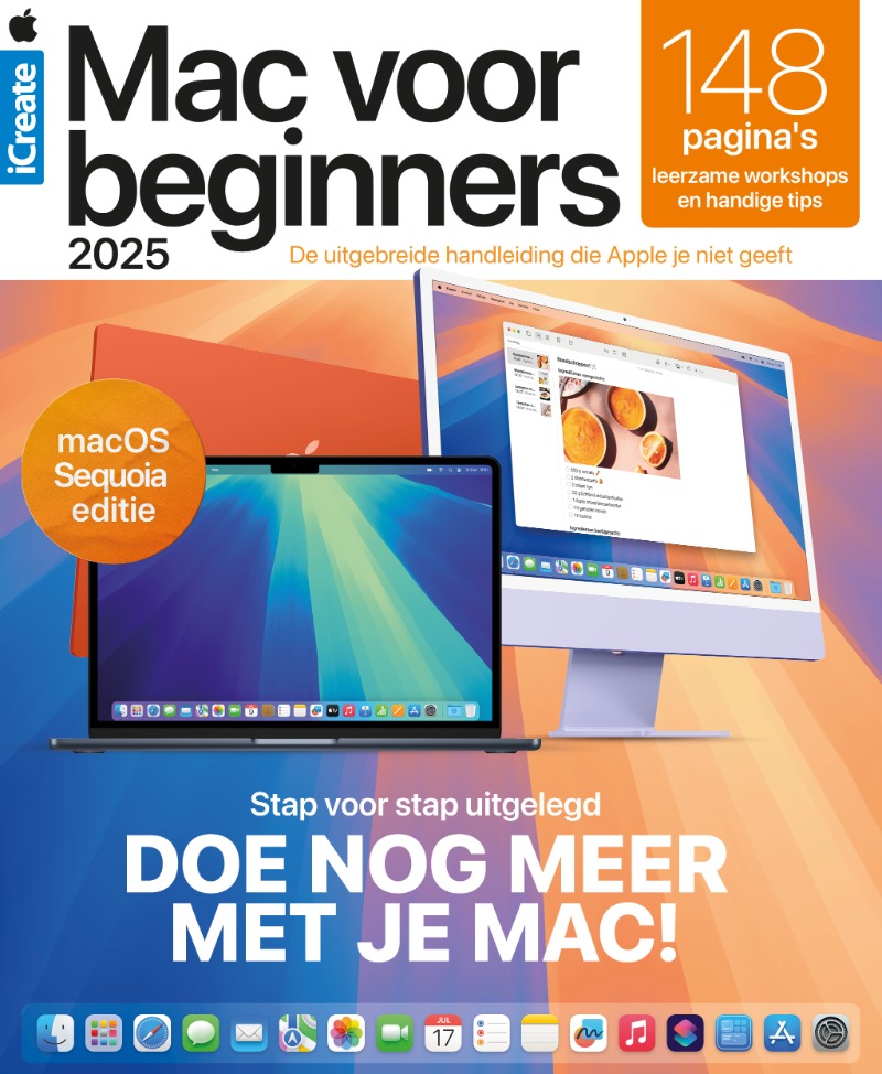 Cover van magazine Mac voor beginners 2025