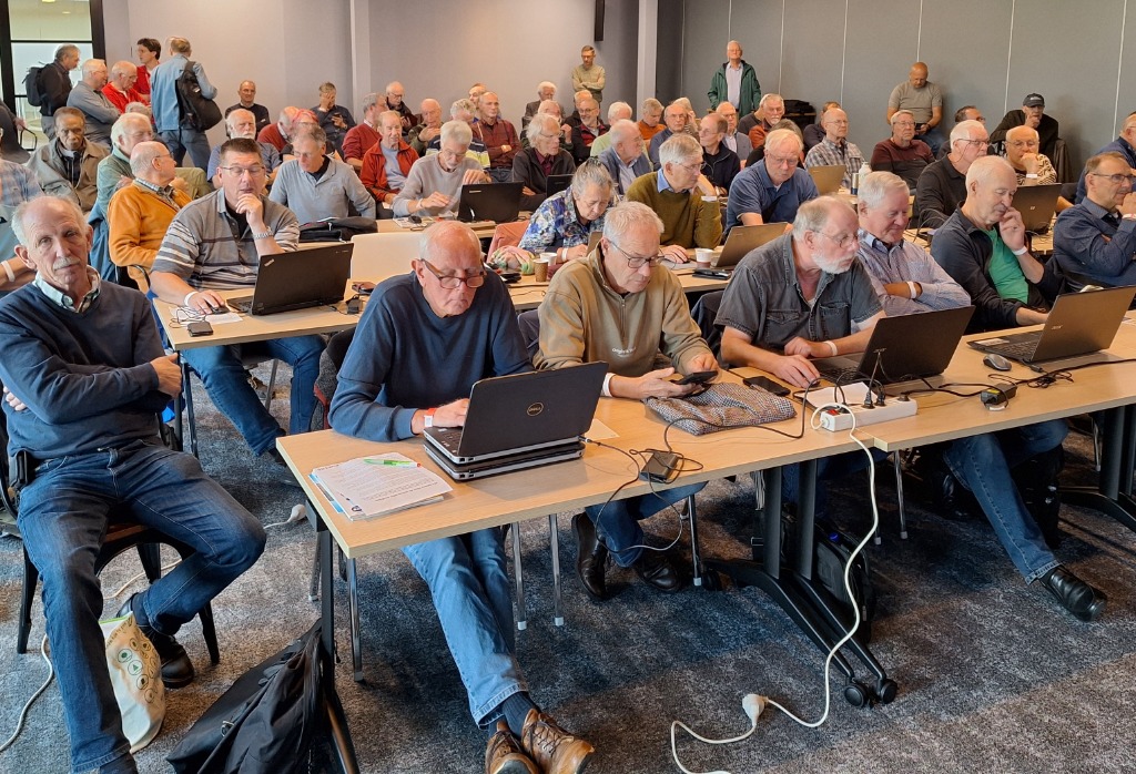 Deelnemers aan workshop