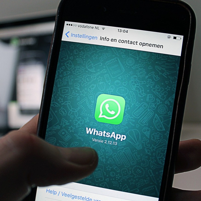 WhatsApp op smartphone