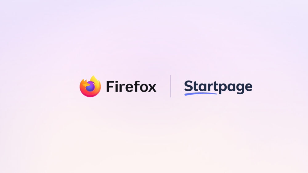 Logo's Firefox en Startpage