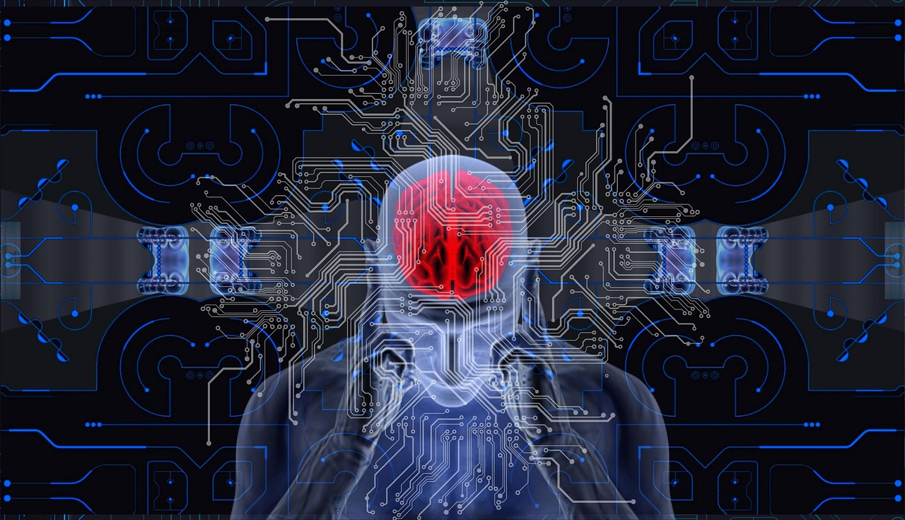 Tekening van robot