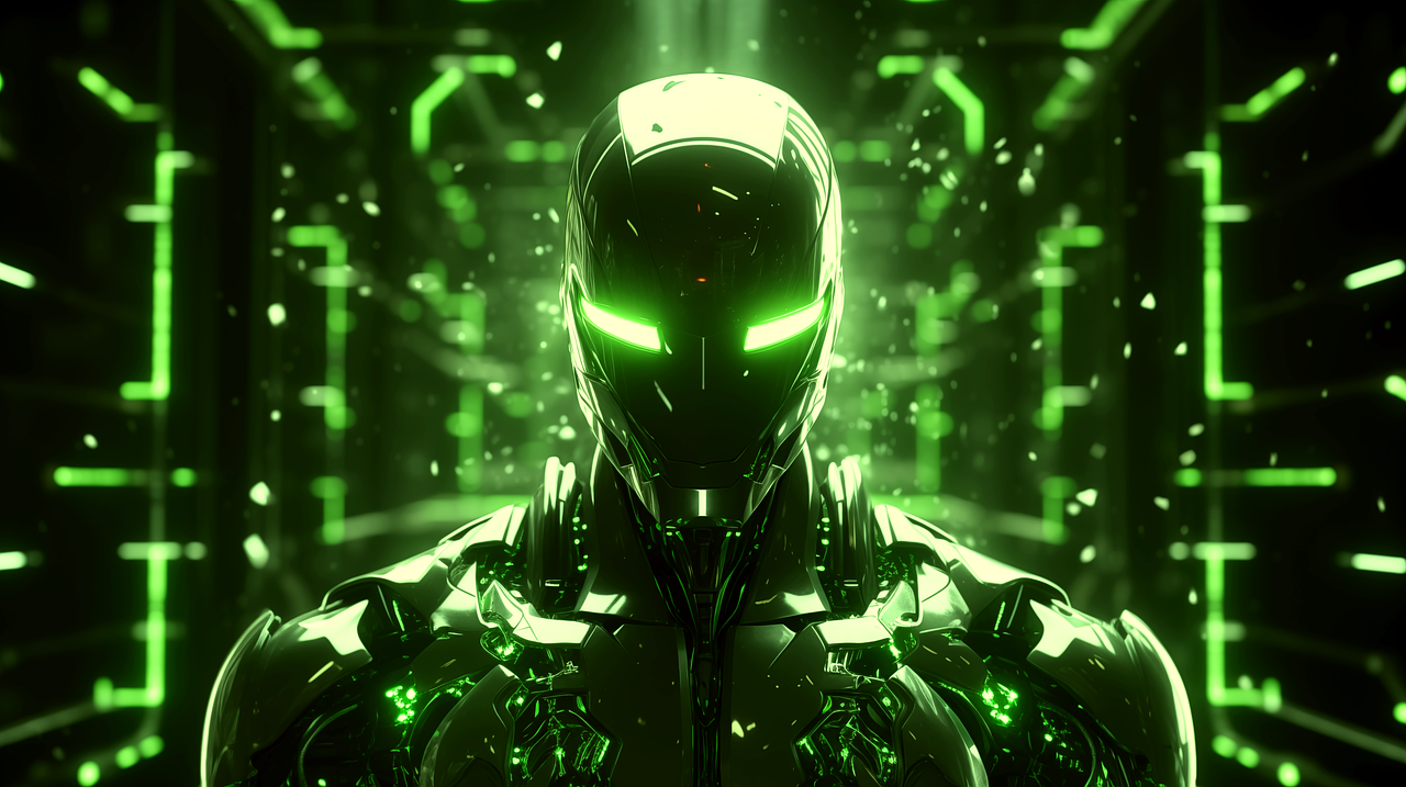 Robot, foto Pixabay met AI gegenereerd