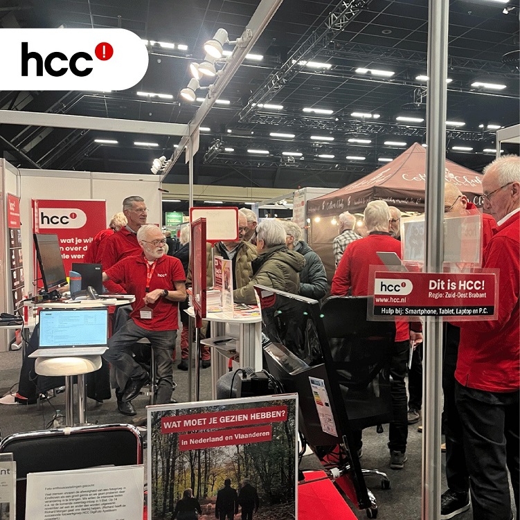 HCC stand op beurs Senioren Expo
