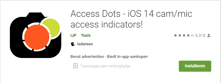 Access Dots Google Play