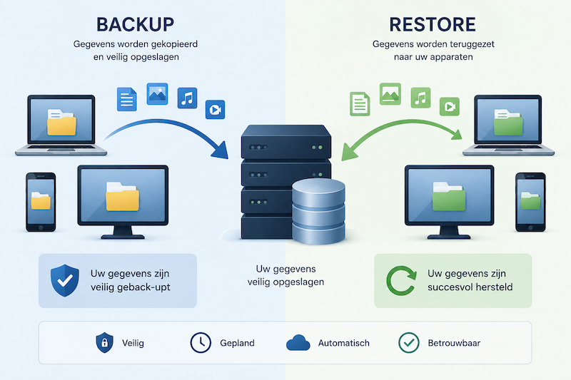 Backup en restore