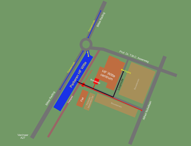Bereikbaarheid CompUfair HF Witte Centrum bezoekers 20251104 1