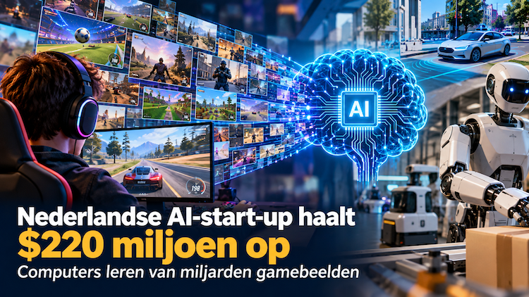 Afbeelding van Nederlandse AI start up haalt 200 miljoen dollar op