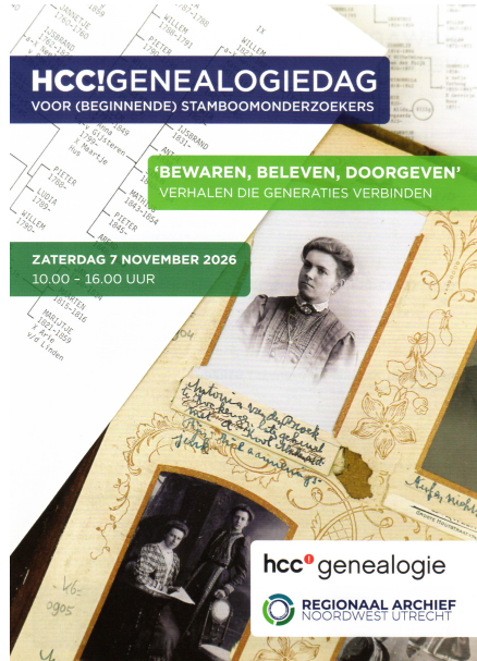 Flyer Genealogie