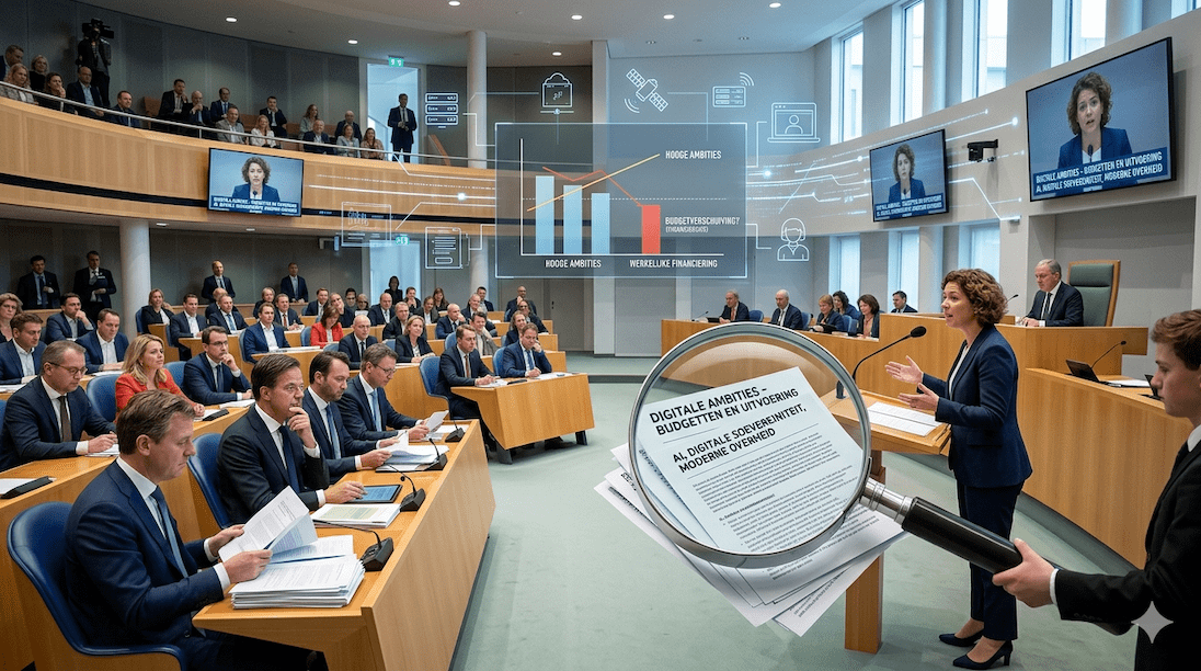 Politieke zaal in discussie