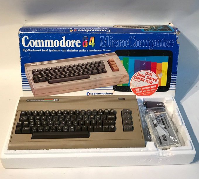 Commodore 64 uit 1982