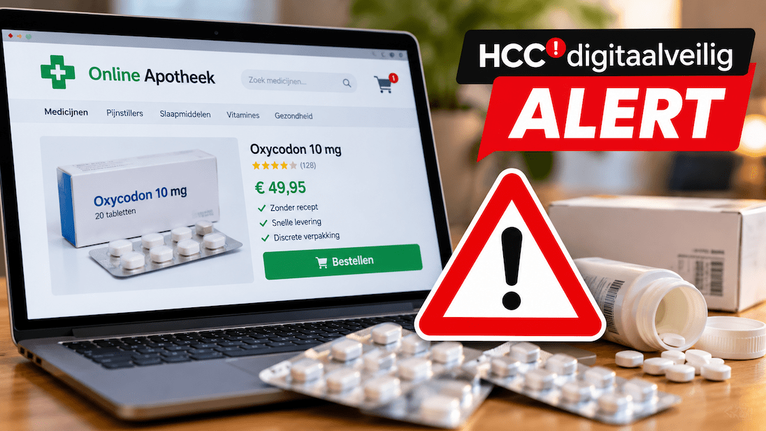 HCC!digitaalveilig alert voor online medicijnen