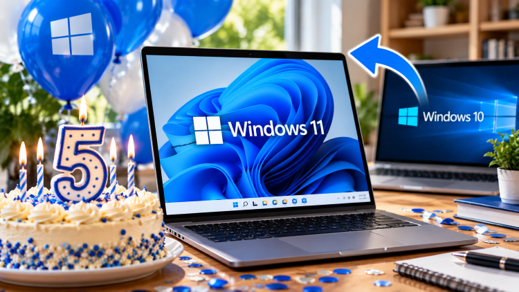 5 jaar Windows 11