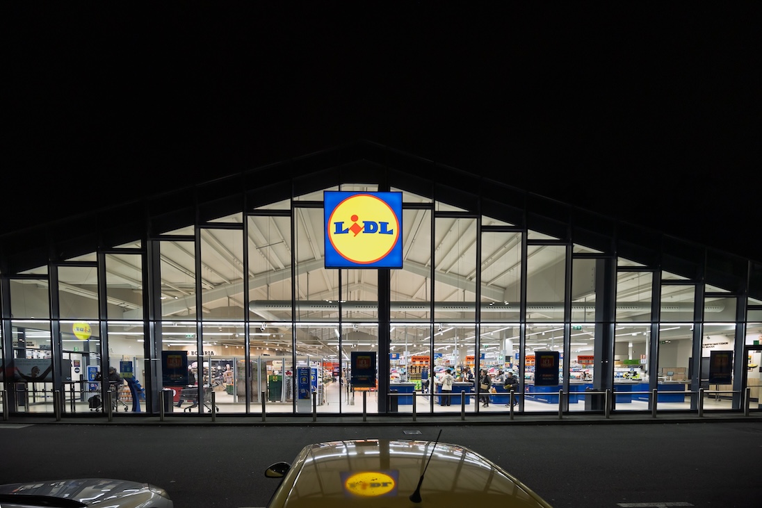 Entree LIDL winkel