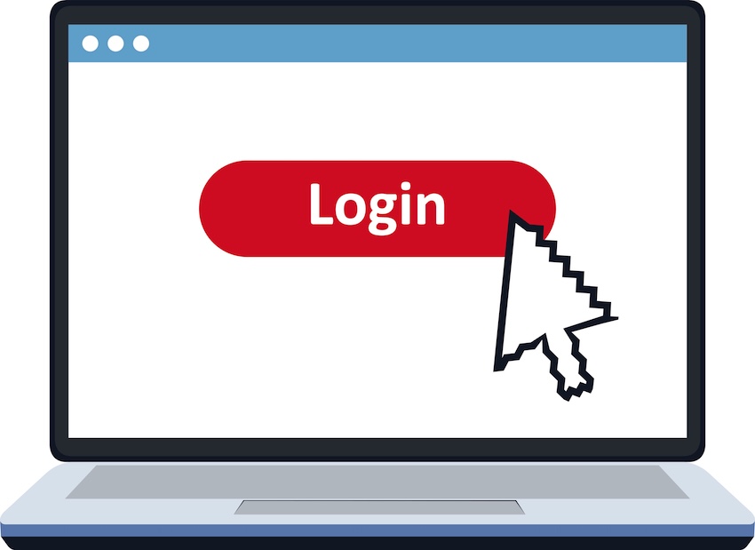 log in logo