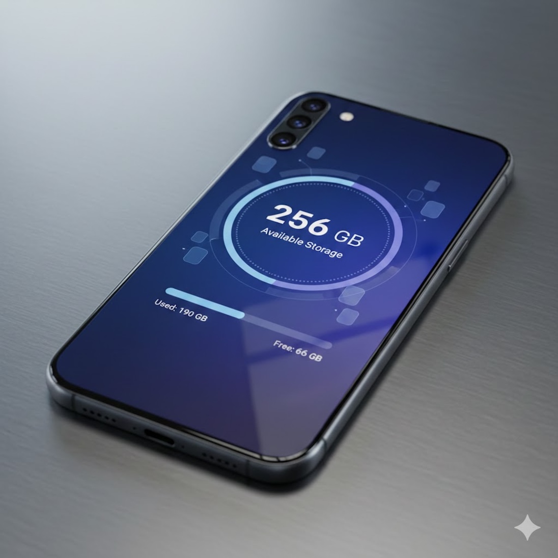 Smartphone met 256 GB